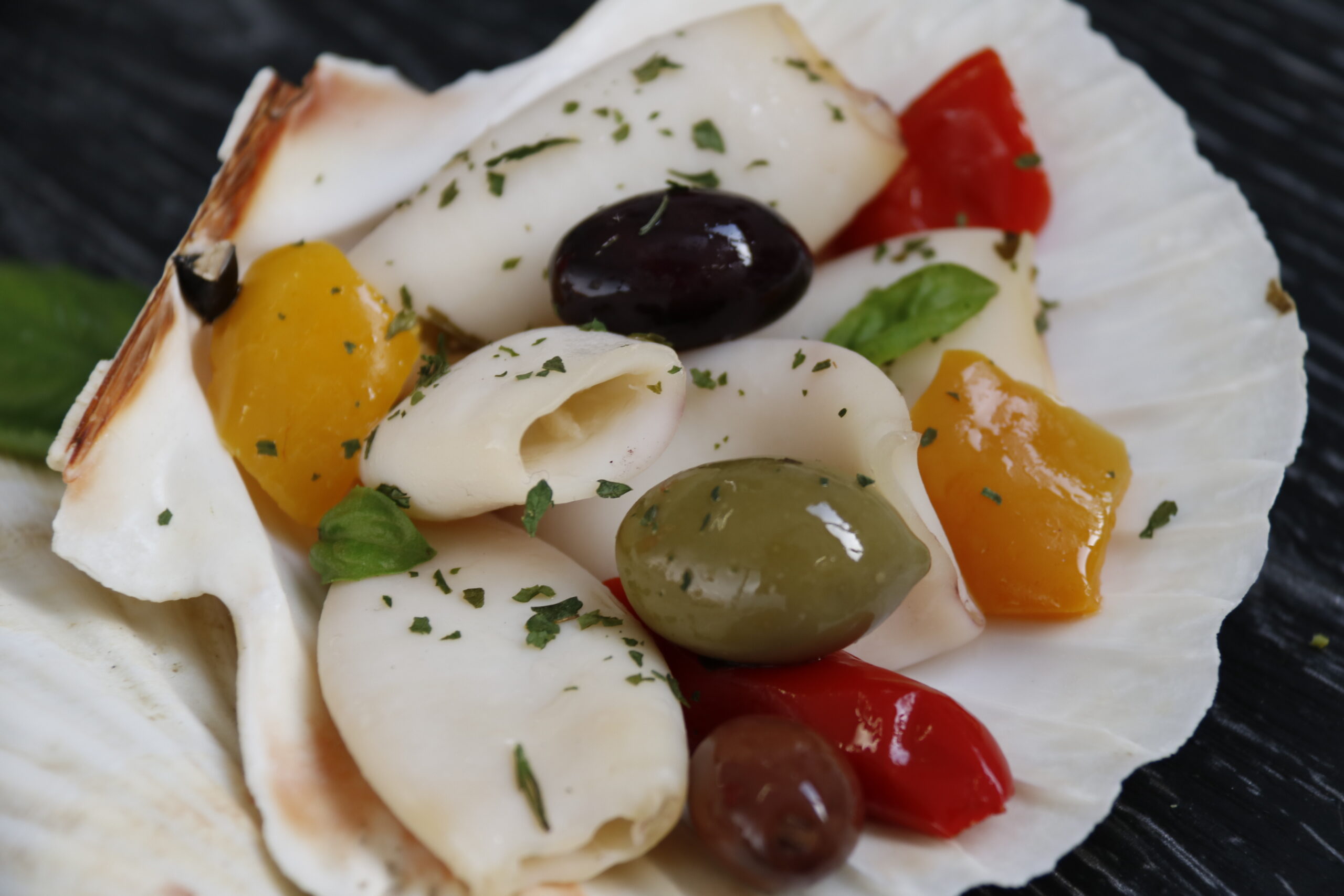 Calamari conditi