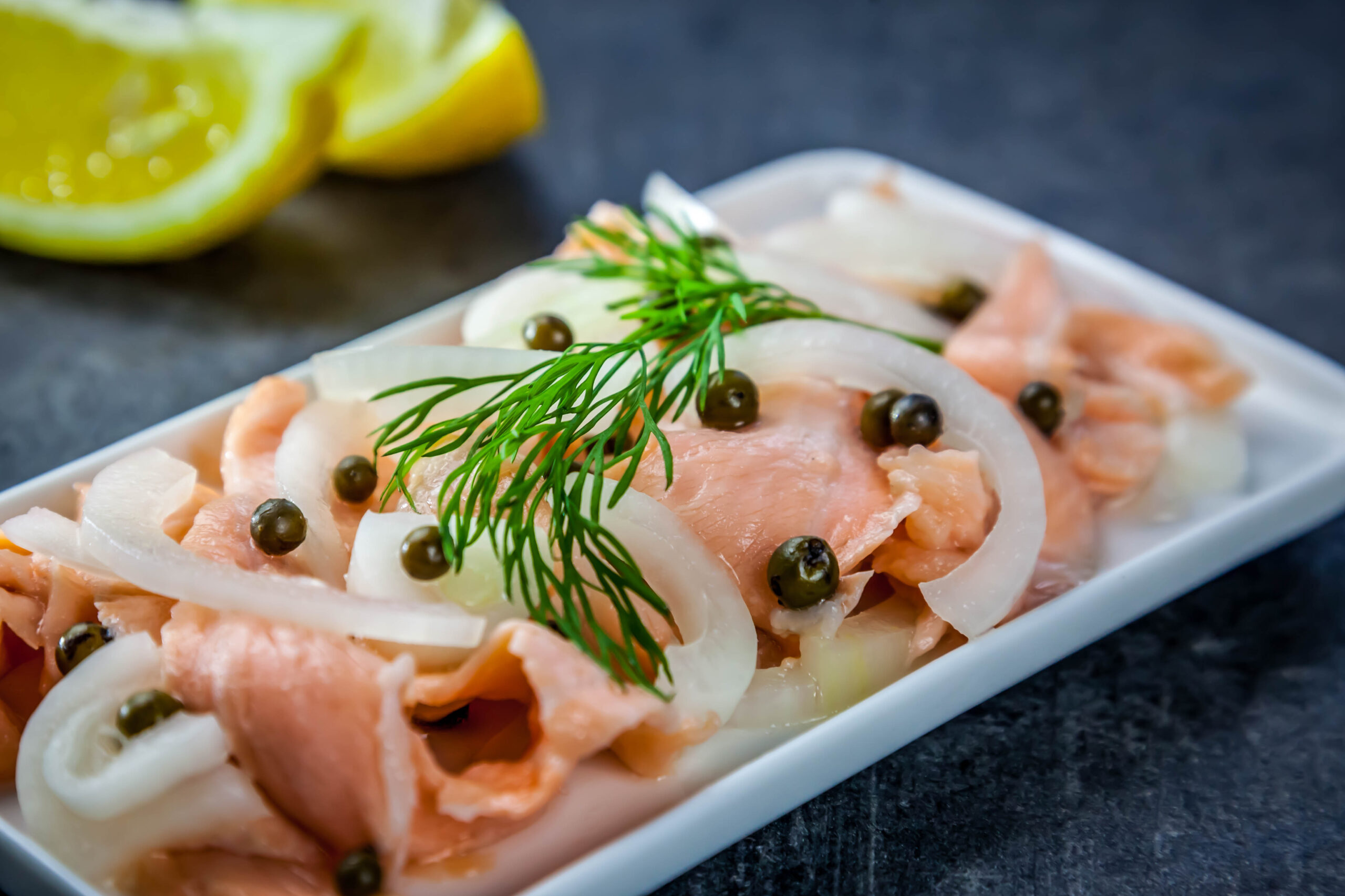 Carpaccio di salmone