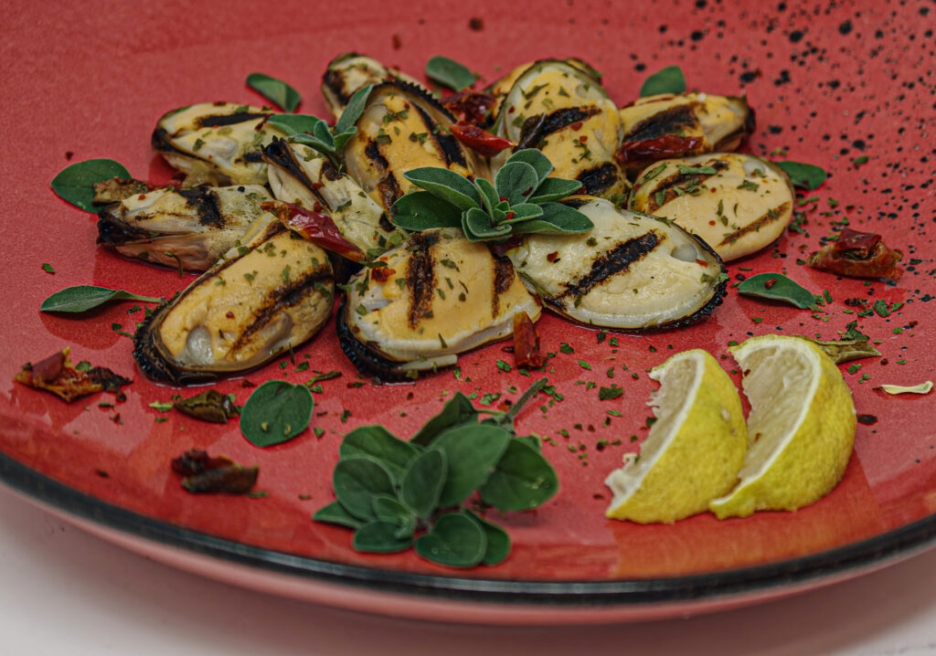 Cozze alla griglia